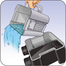 每日清倒及清洗